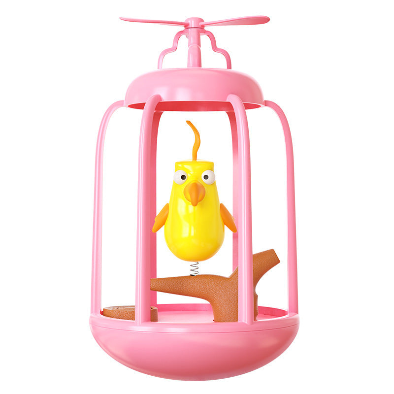 Funny Birdcage Tumbler Cat Toy