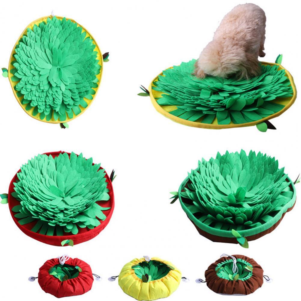 Dog Food and Treat Snuffle Pad Puzzle