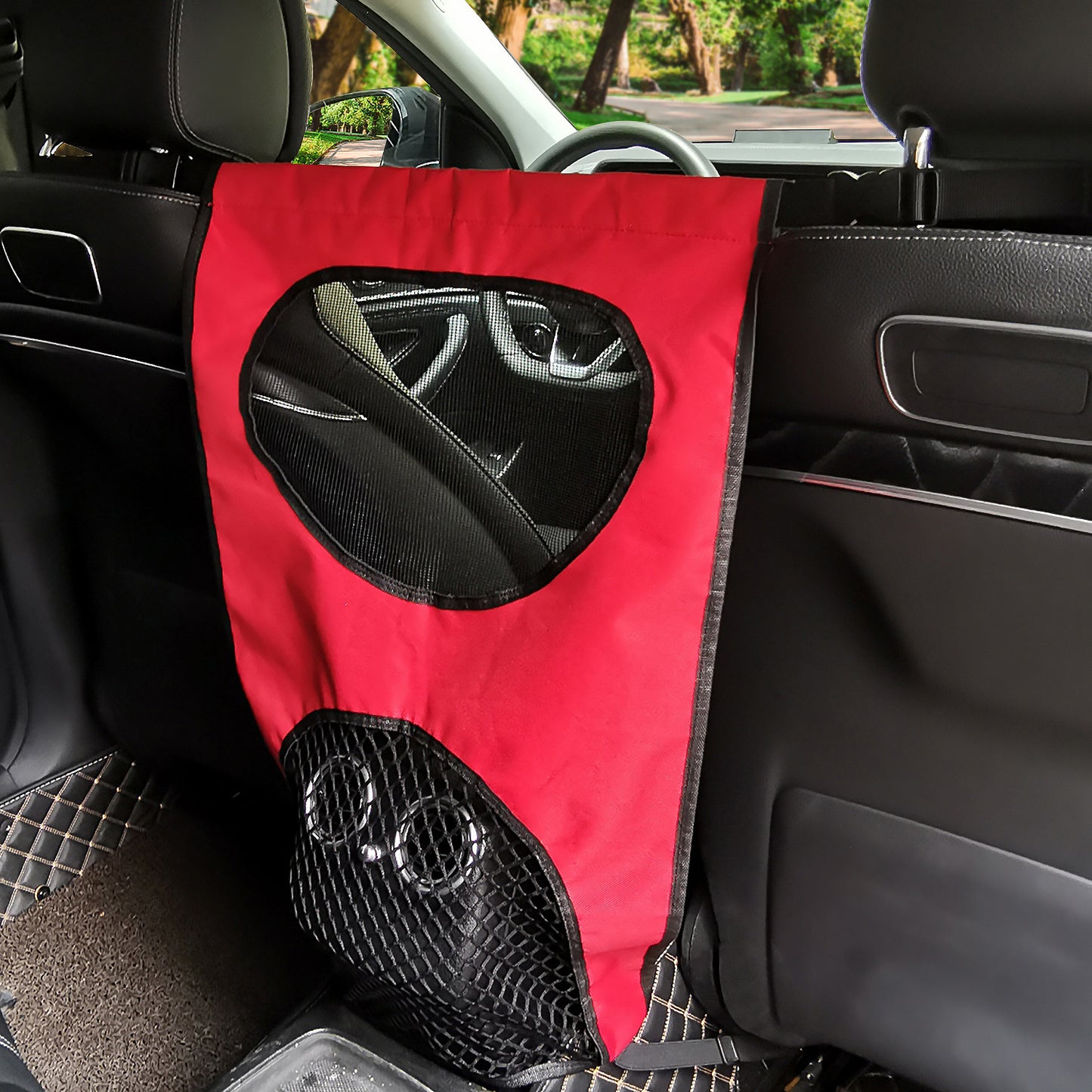 Back Seat Car Pet Guardrail