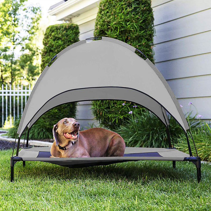 Outdoor Covered Loft Bed For Pets
