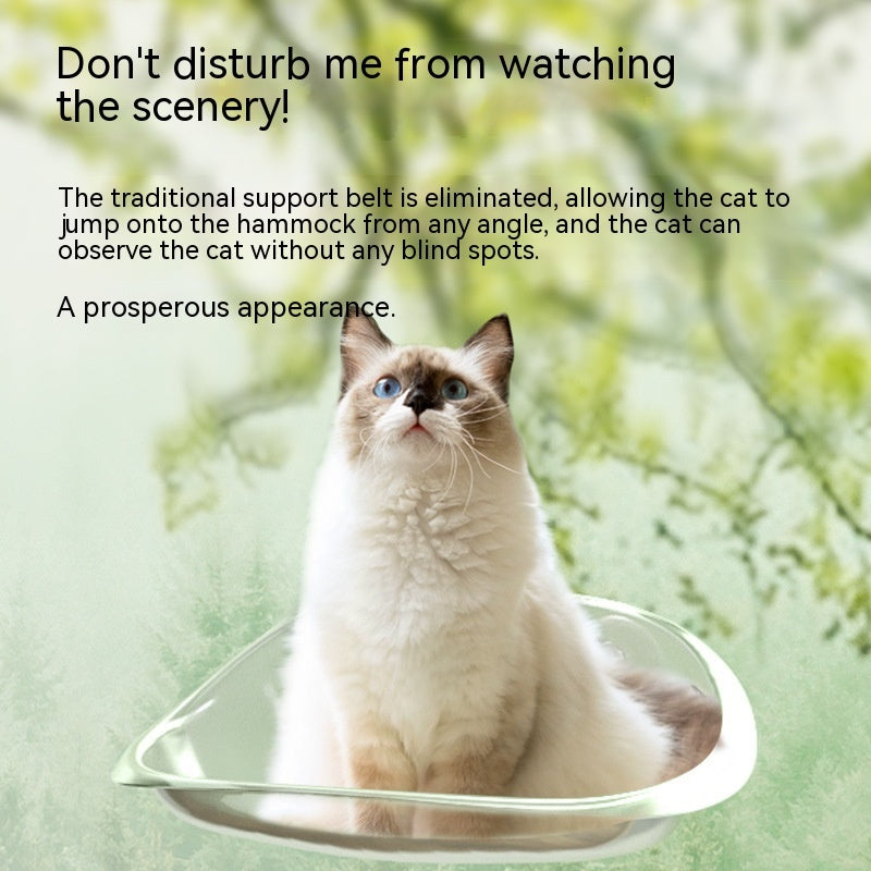 Suction Cup Window Glass Hanging Suspension Cat Hammock