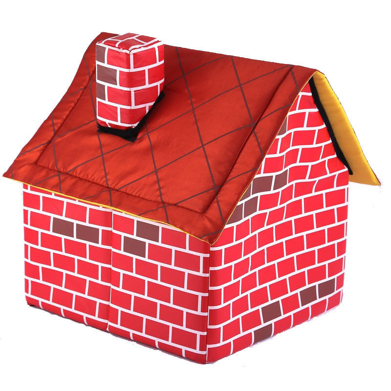 Chimney Brick Villa Pet Bed