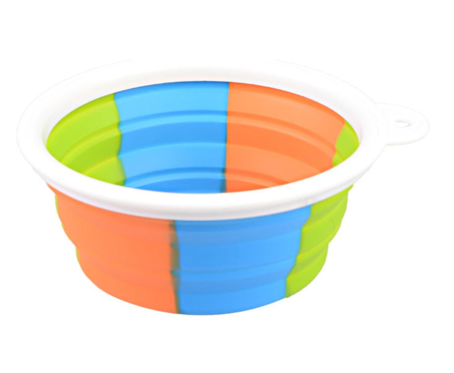 Foldable Silicone Pet Water Bowl