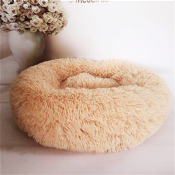Super Soft Round Fluffy Nest Bed for Pets