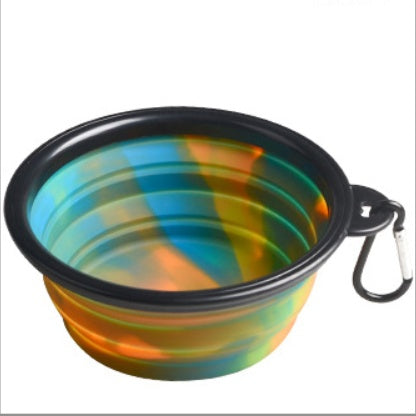 Foldable Silicone Pet Water Bowl