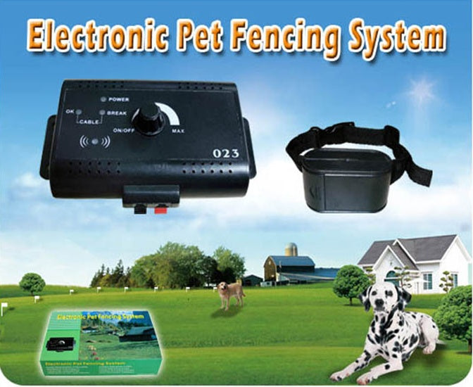 Electronic Barrier Fence for Dogs