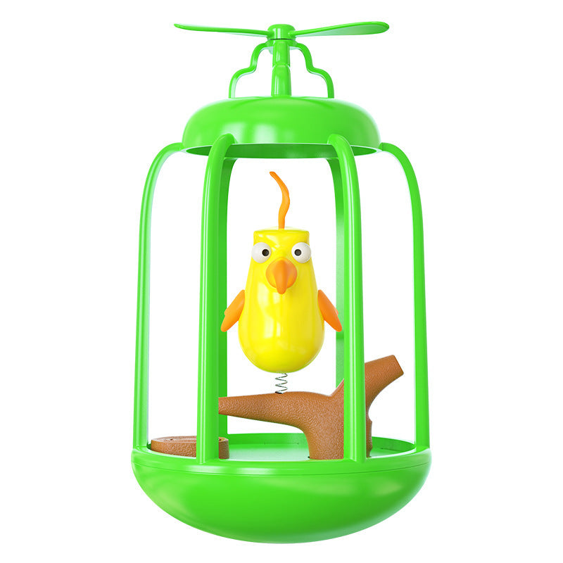 Funny Birdcage Tumbler Cat Toy