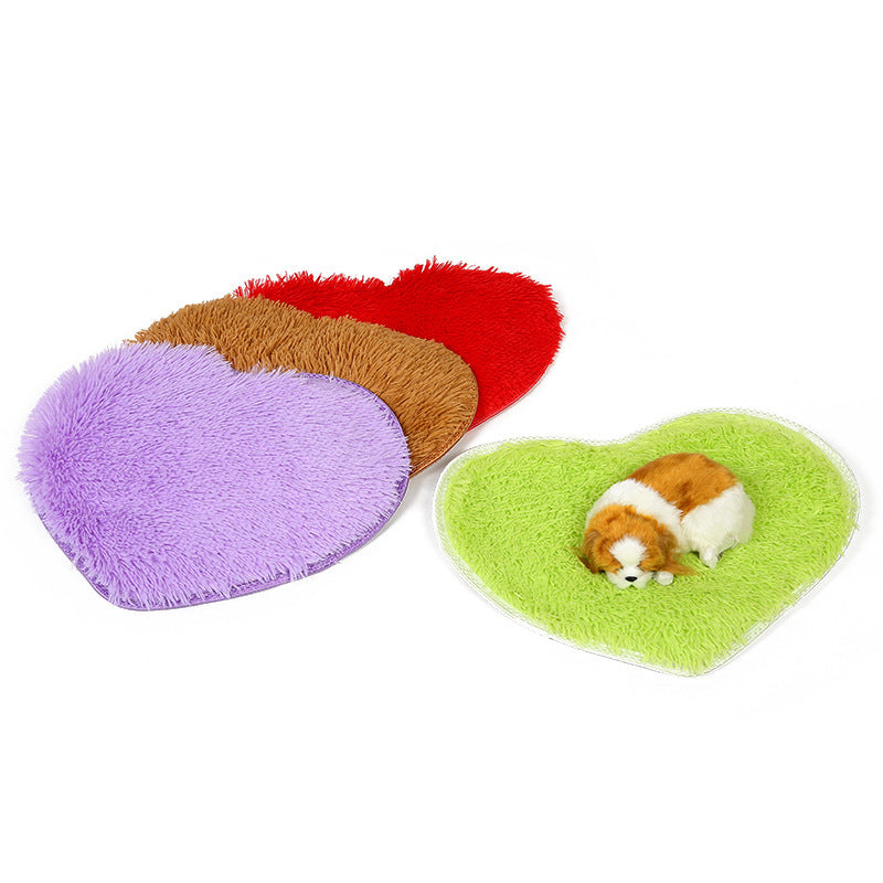 Heart Shaped Pet Mat