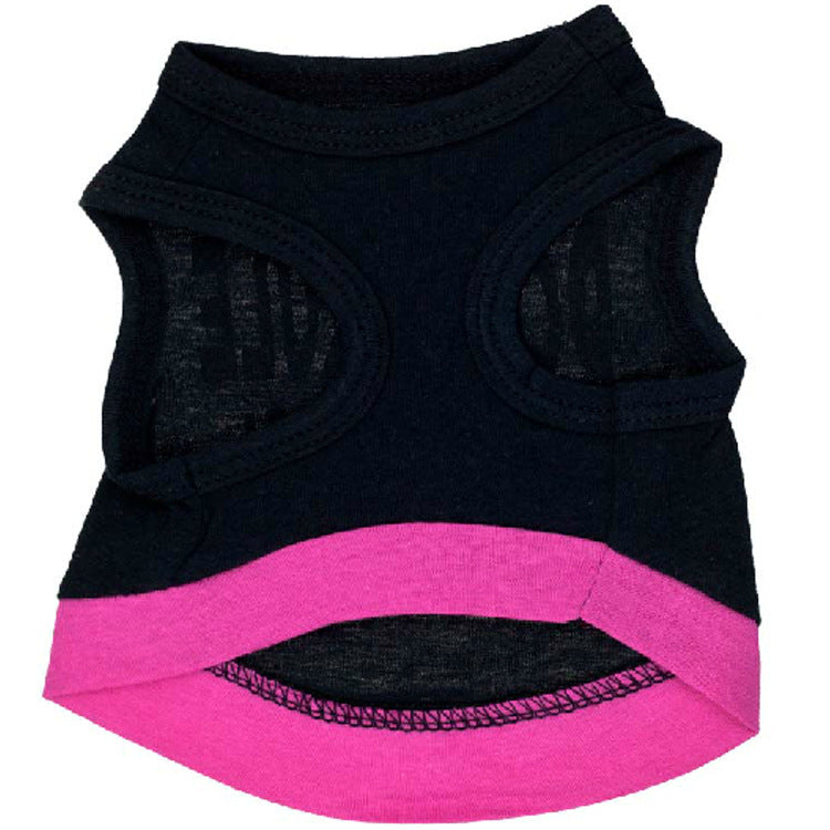 Cotton Black & Pink Dogs Rule Shirt