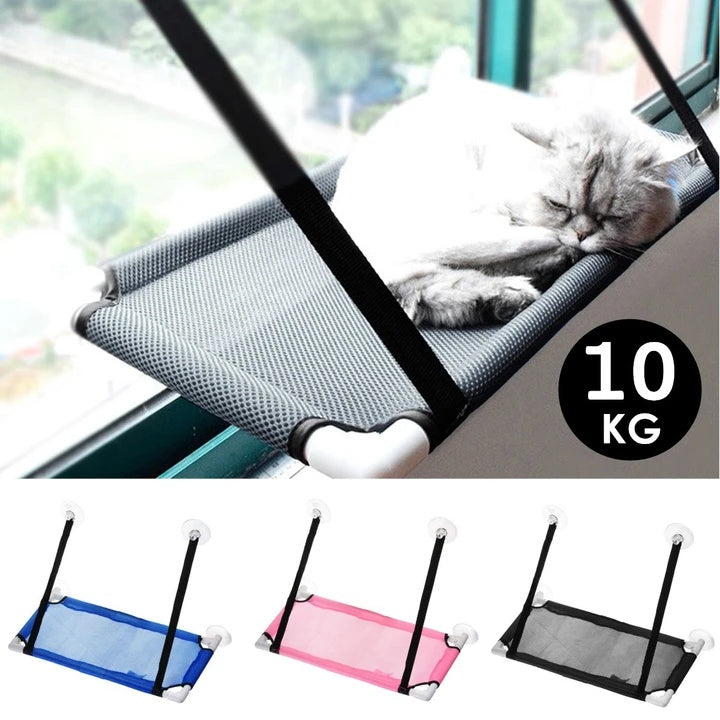 Cat Window Hammock with Suction Cups