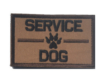 Service Dog/Ask to Pet Embroidery Badge