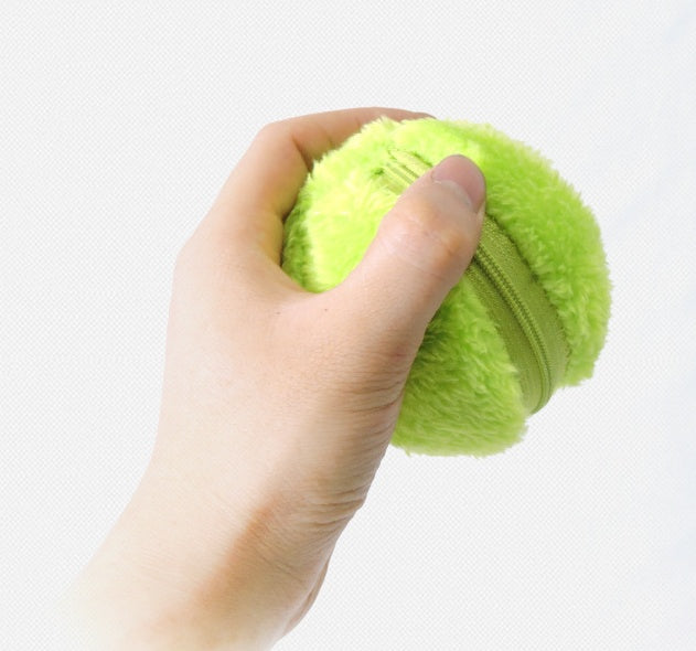 Automatic Plush Pet Toy Ball