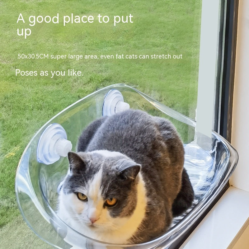 Suction Cup Window Glass Hanging Suspension Cat Hammock