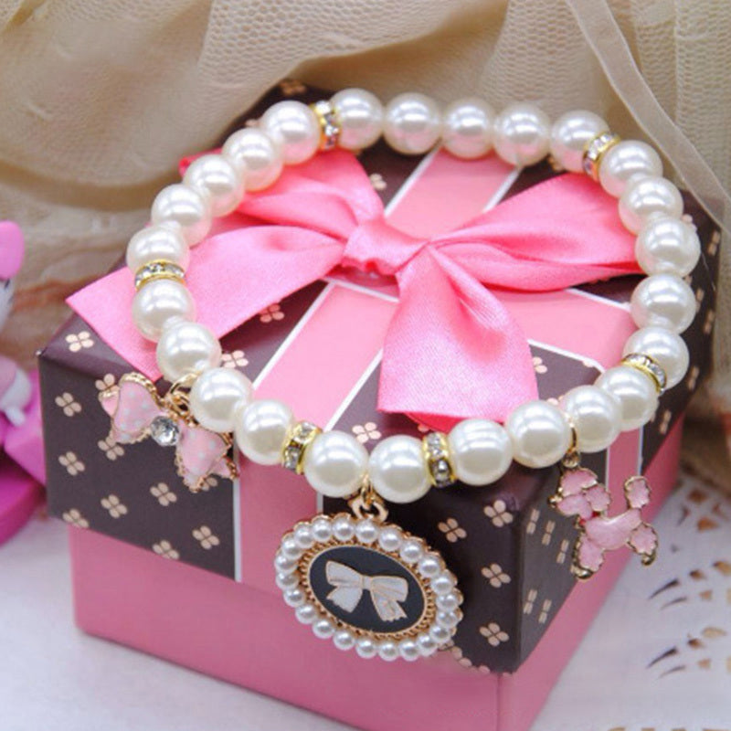 Small Pet Pearl Collar