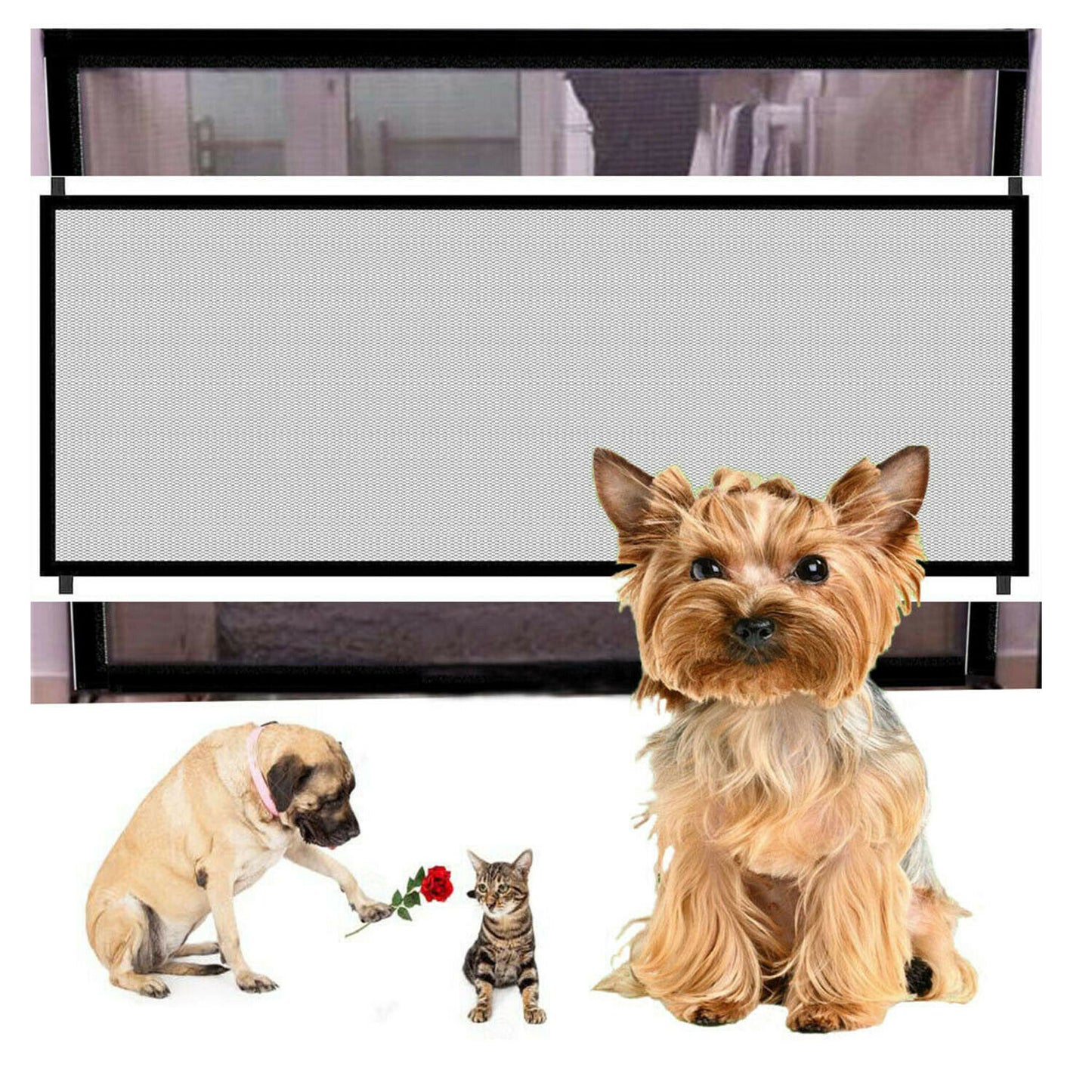 The Ingenious Mesh Safe Pet Gate