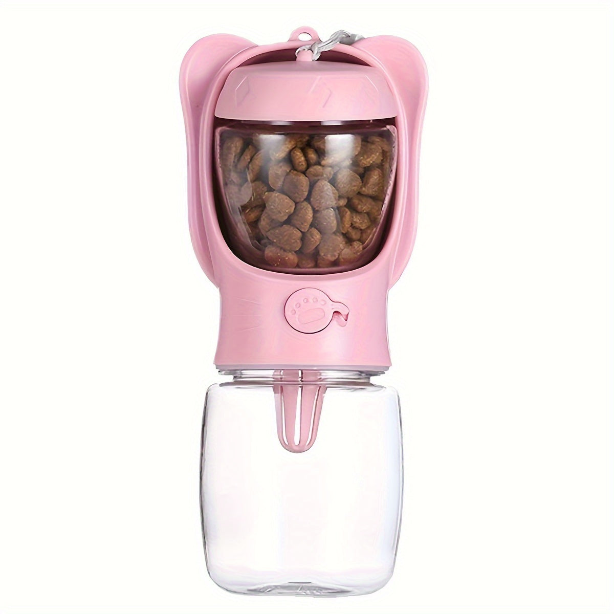 2 In 1 Leak Proof Portable Pet Water Bottle With Food Container