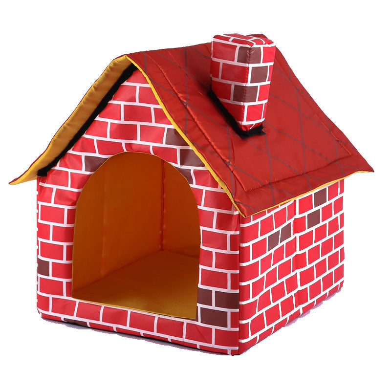 Chimney Brick Villa Pet Bed