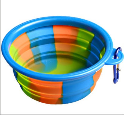 Foldable Silicone Pet Water Bowl