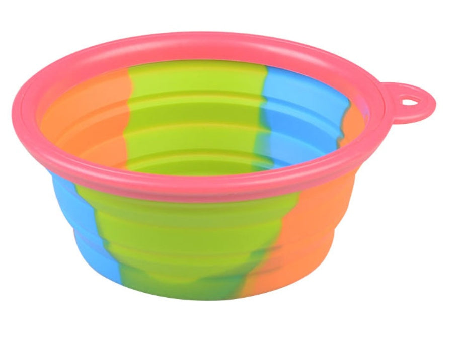 Foldable Silicone Pet Water Bowl