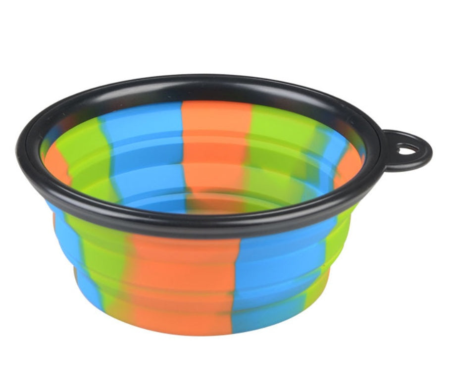 Foldable Silicone Pet Water Bowl