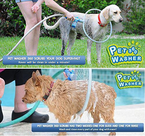 Fully Automatic 360 Degree Pet Bathing Ring