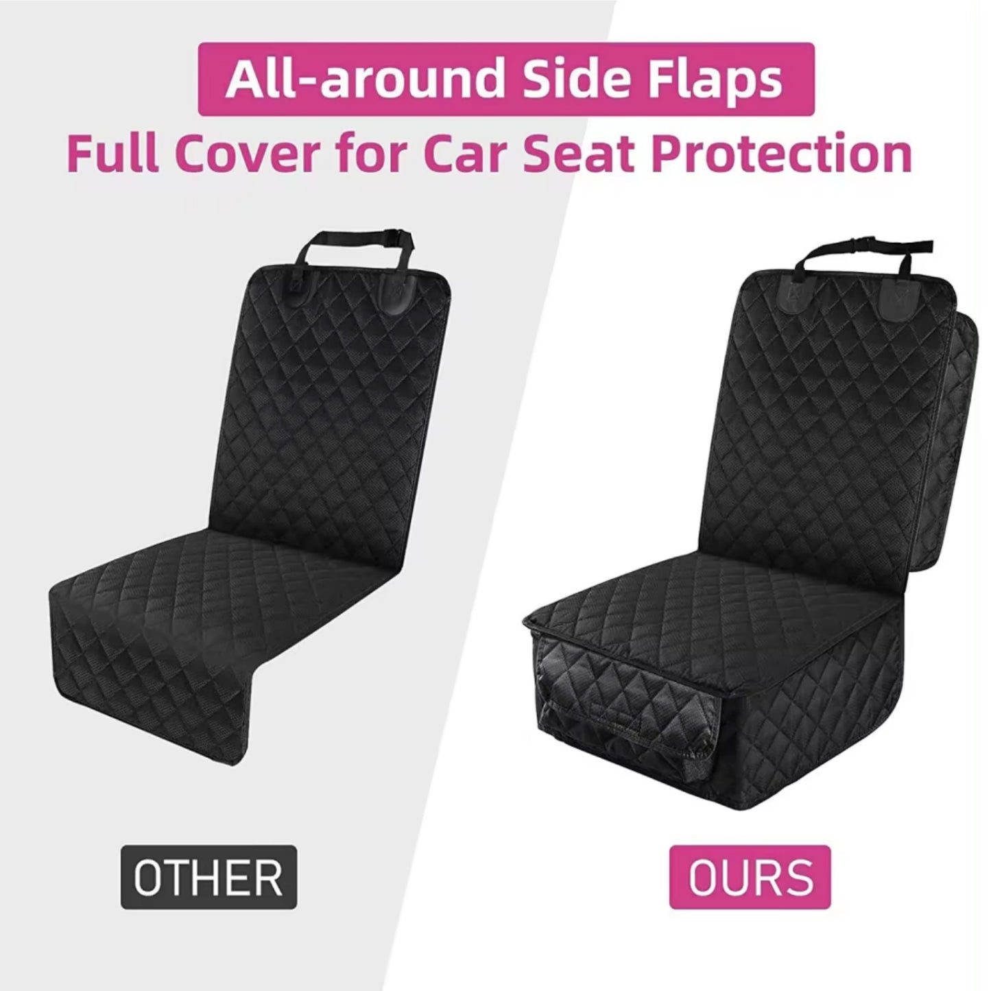 Waterproof, Scratch Proof, and Nonslip Pet Car Seat Protector