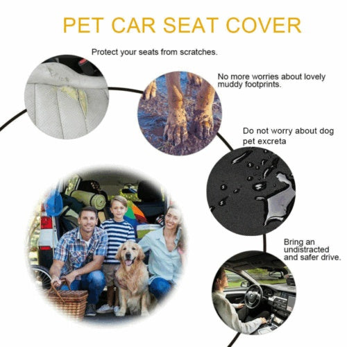 Waterproof Rear Seat Car Cover for Pets