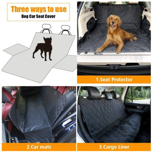 Waterproof Rear Seat Car Cover for Pets