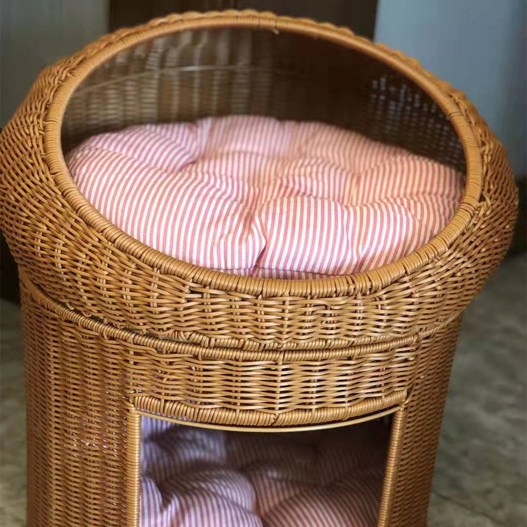 Wooden Round Cat Cradle