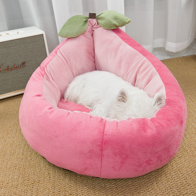 Cute Winter Warm Removable And Washable Pet Bed