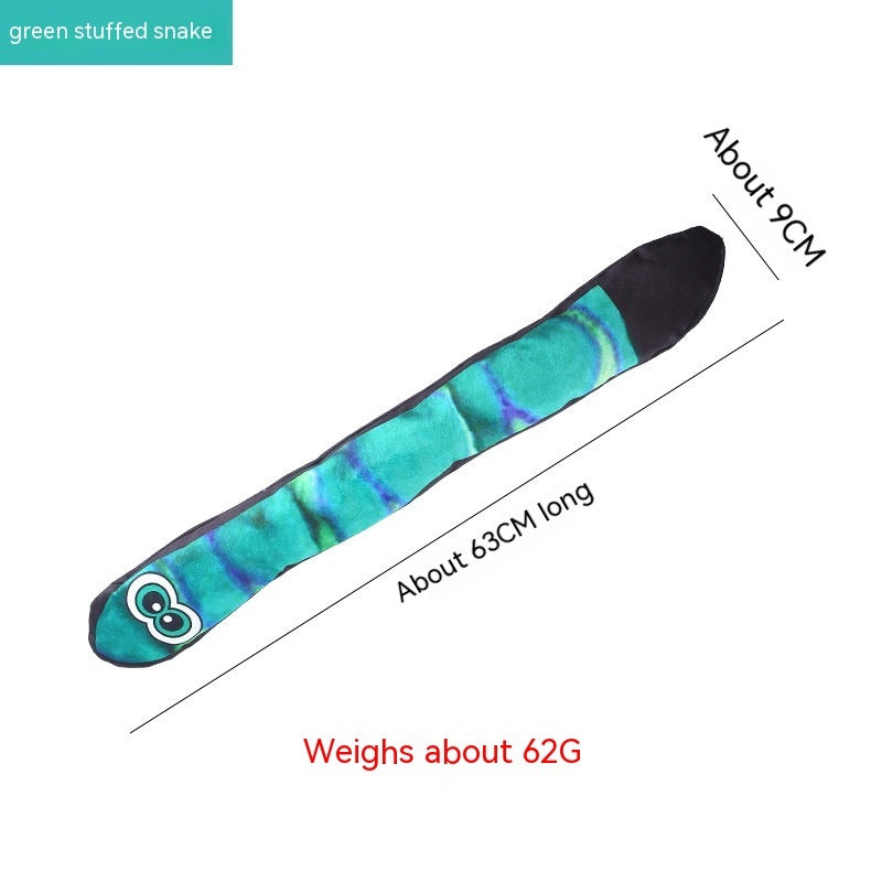 Snake Ringing Paper Pet Toy