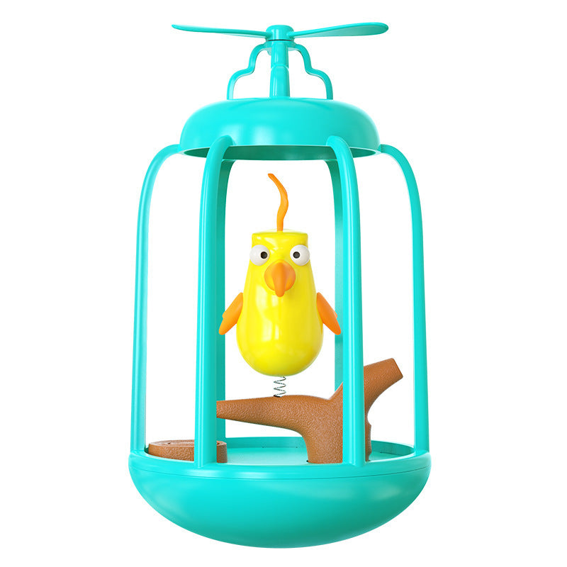 Funny Birdcage Tumbler Cat Toy