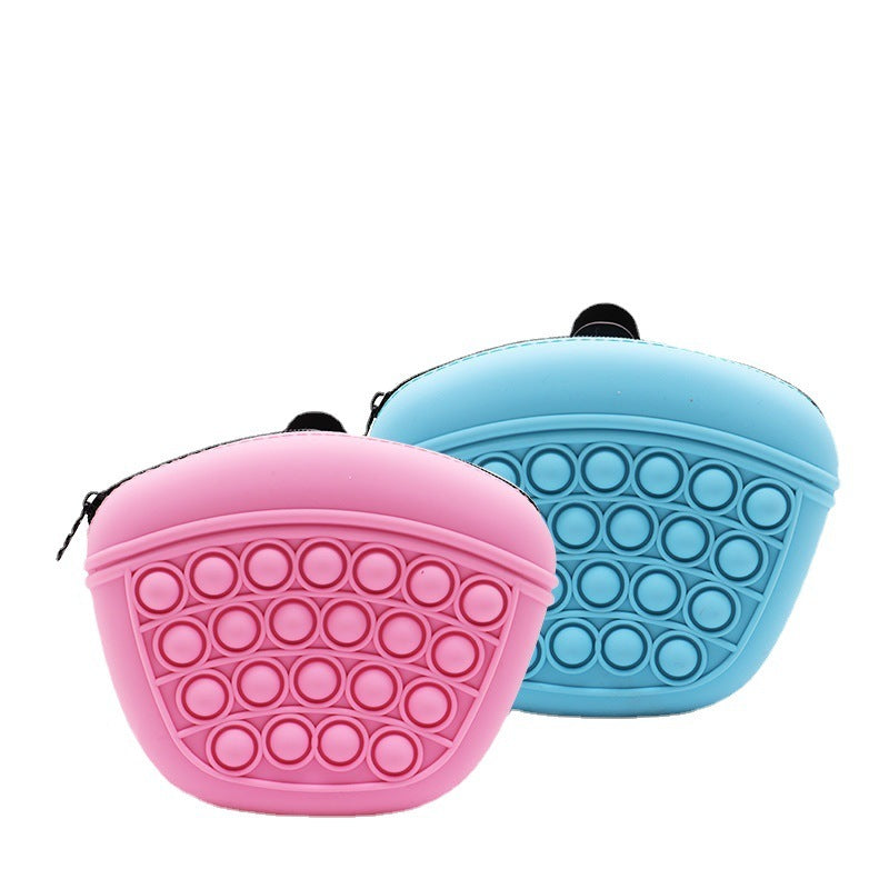 Silicone Feed Treat Pouch Pet Training Bag Bundle
