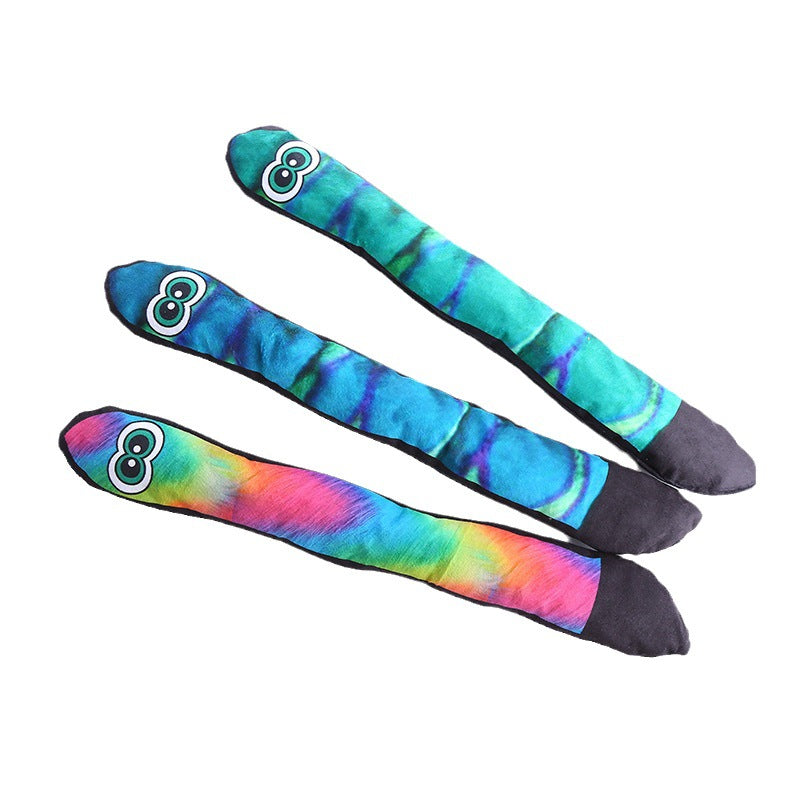 Snake Ringing Paper Pet Toy