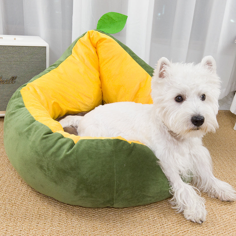 Cute Winter Warm Removable And Washable Pet Bed
