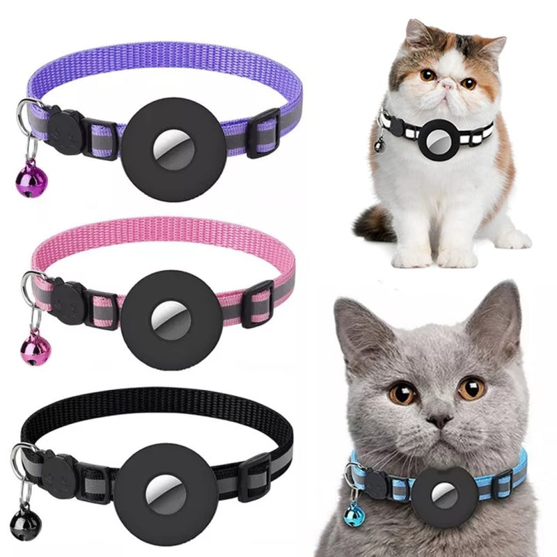 Cat Reflective Waterproof Holder Case For Airtag Collar