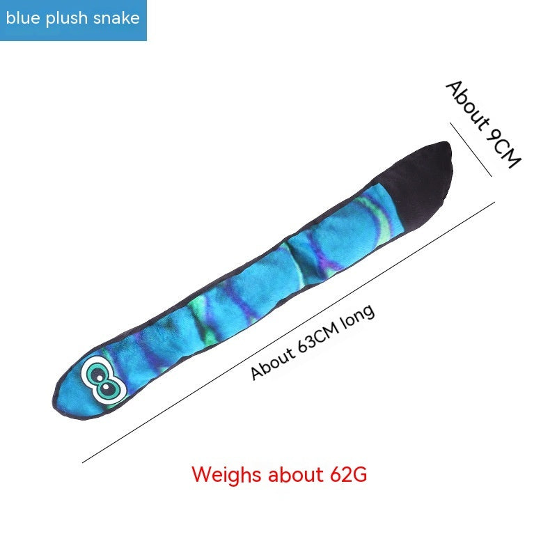 Snake Ringing Paper Pet Toy