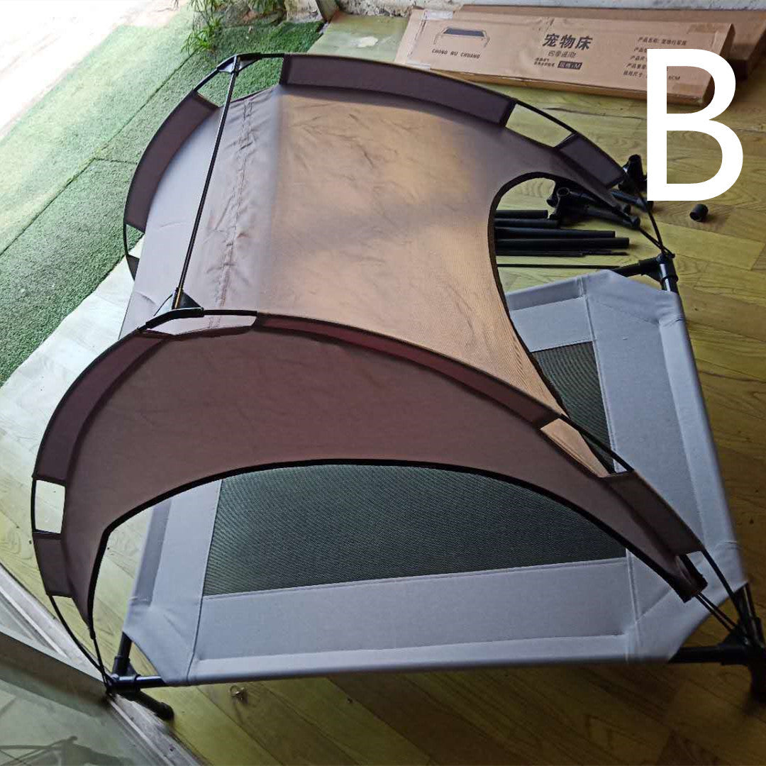Outdoor Covered Loft Bed For Pets