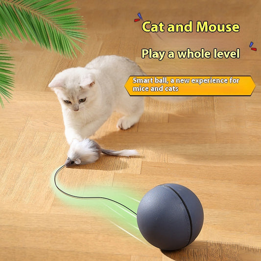 Electric Toy Mouse Teaser Ball