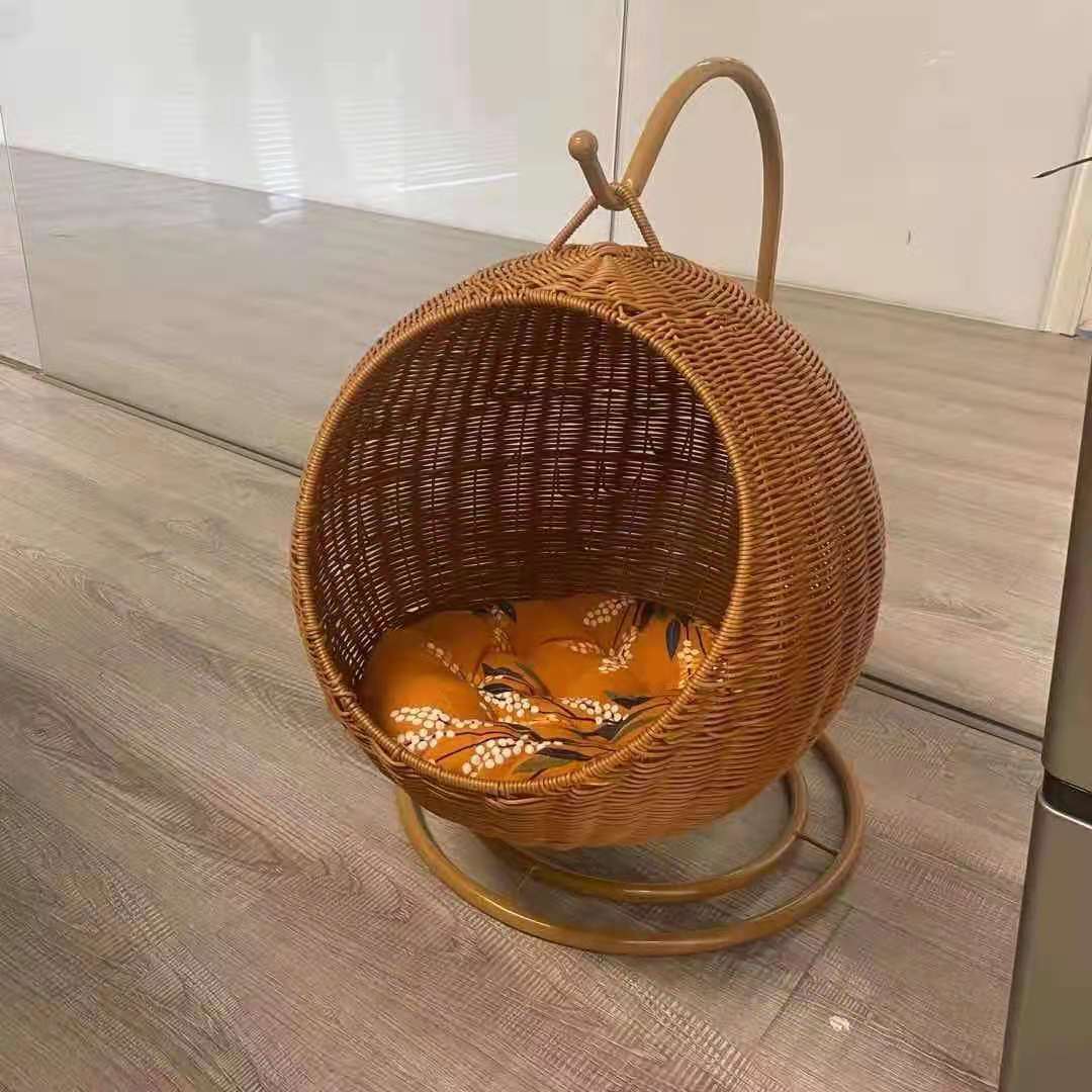 Wooden Round Cat Cradle