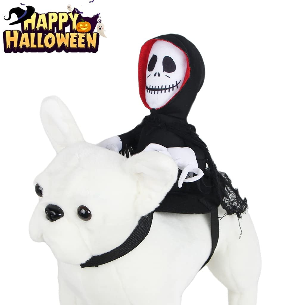 Skeleton on Back Pet Halloween Costume