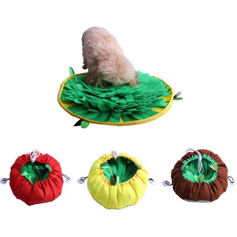 Dog Food and Treat Snuffle Pad Puzzle