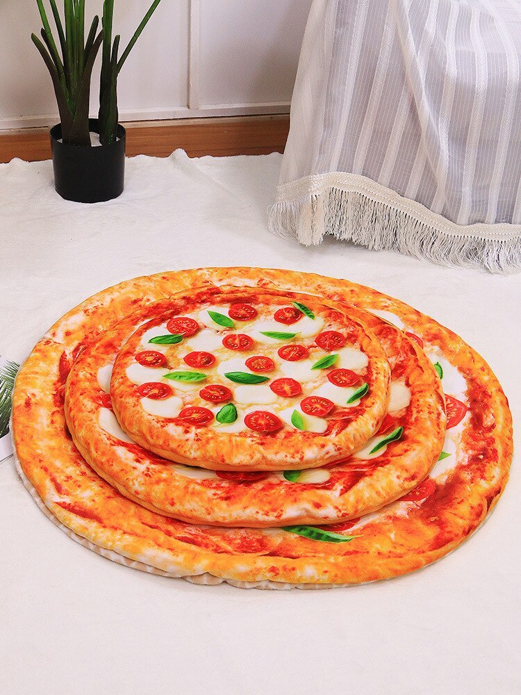 Pizza Style Pet Bed