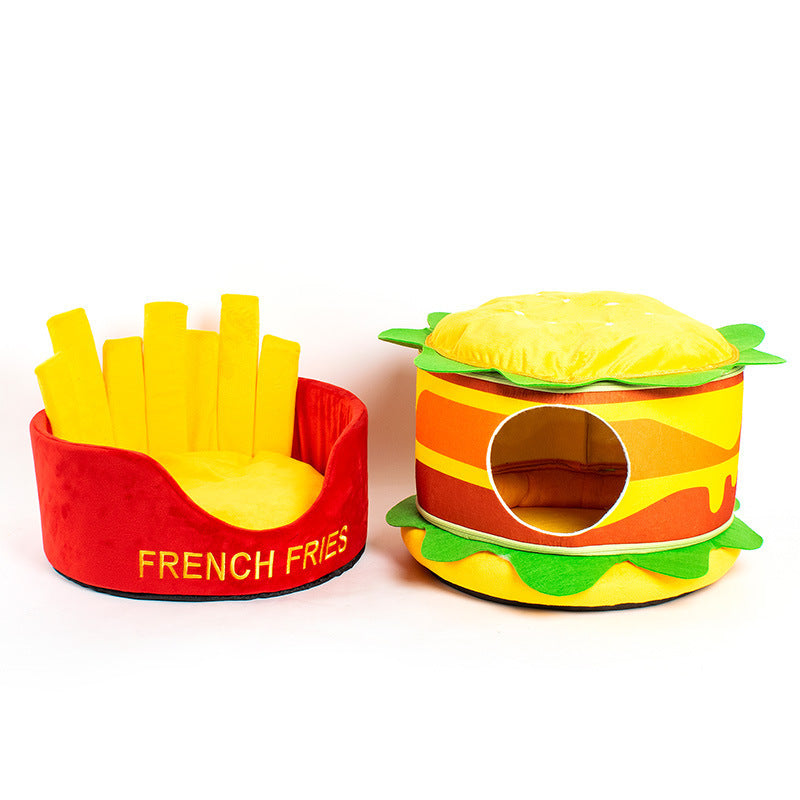 Burger & Fries Pet Beds