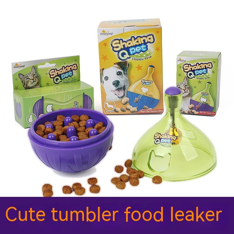 Pet Tumbler Toy Treat Feeder