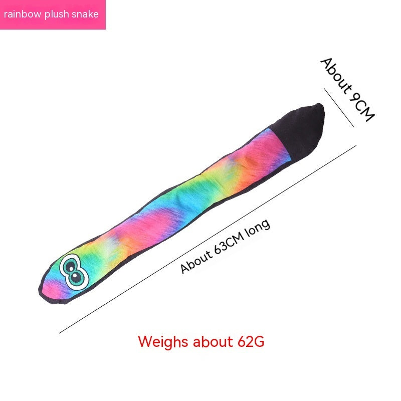 Snake Ringing Paper Pet Toy